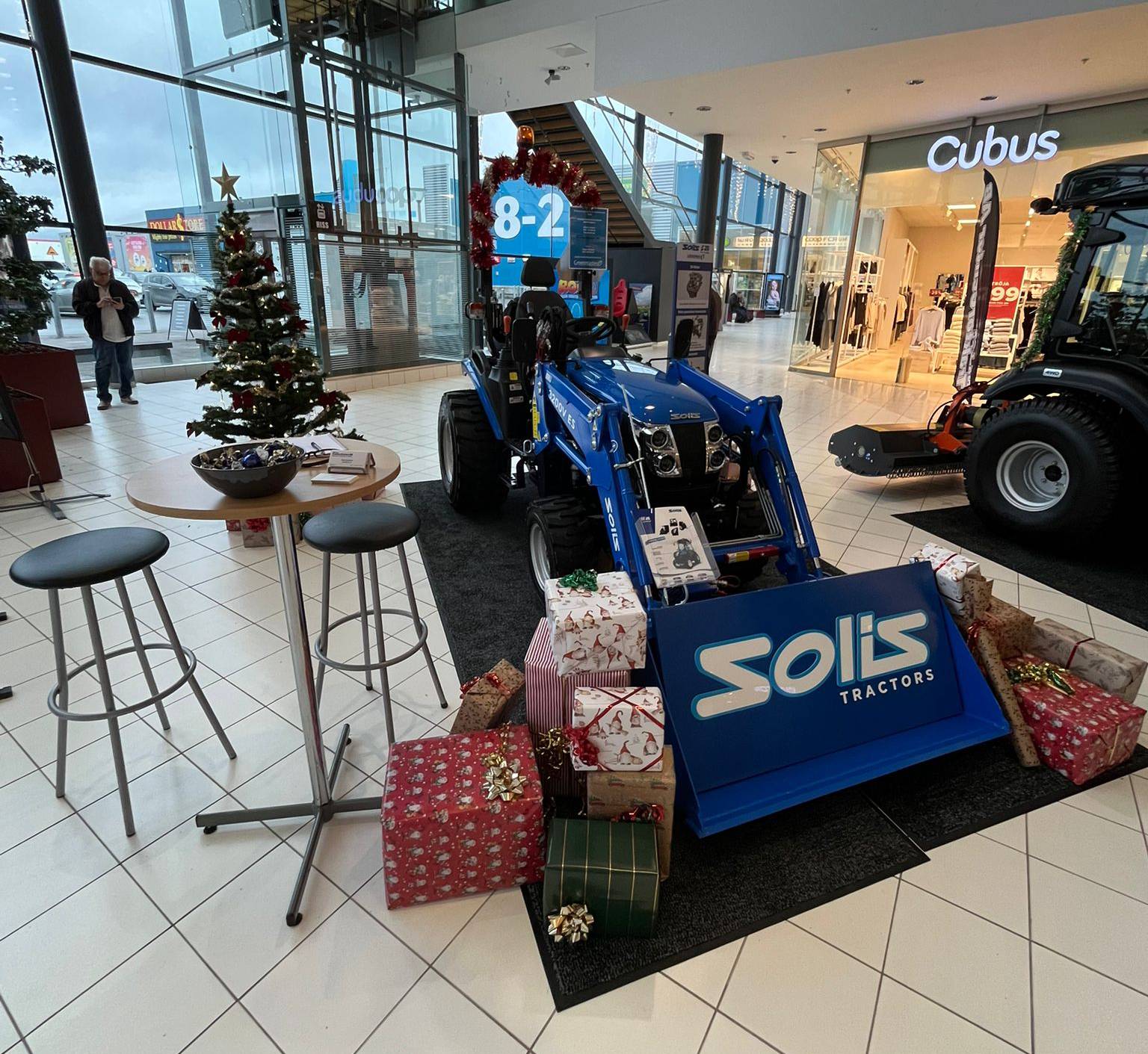 Solis-utställning på Marieberg Köpcentrum